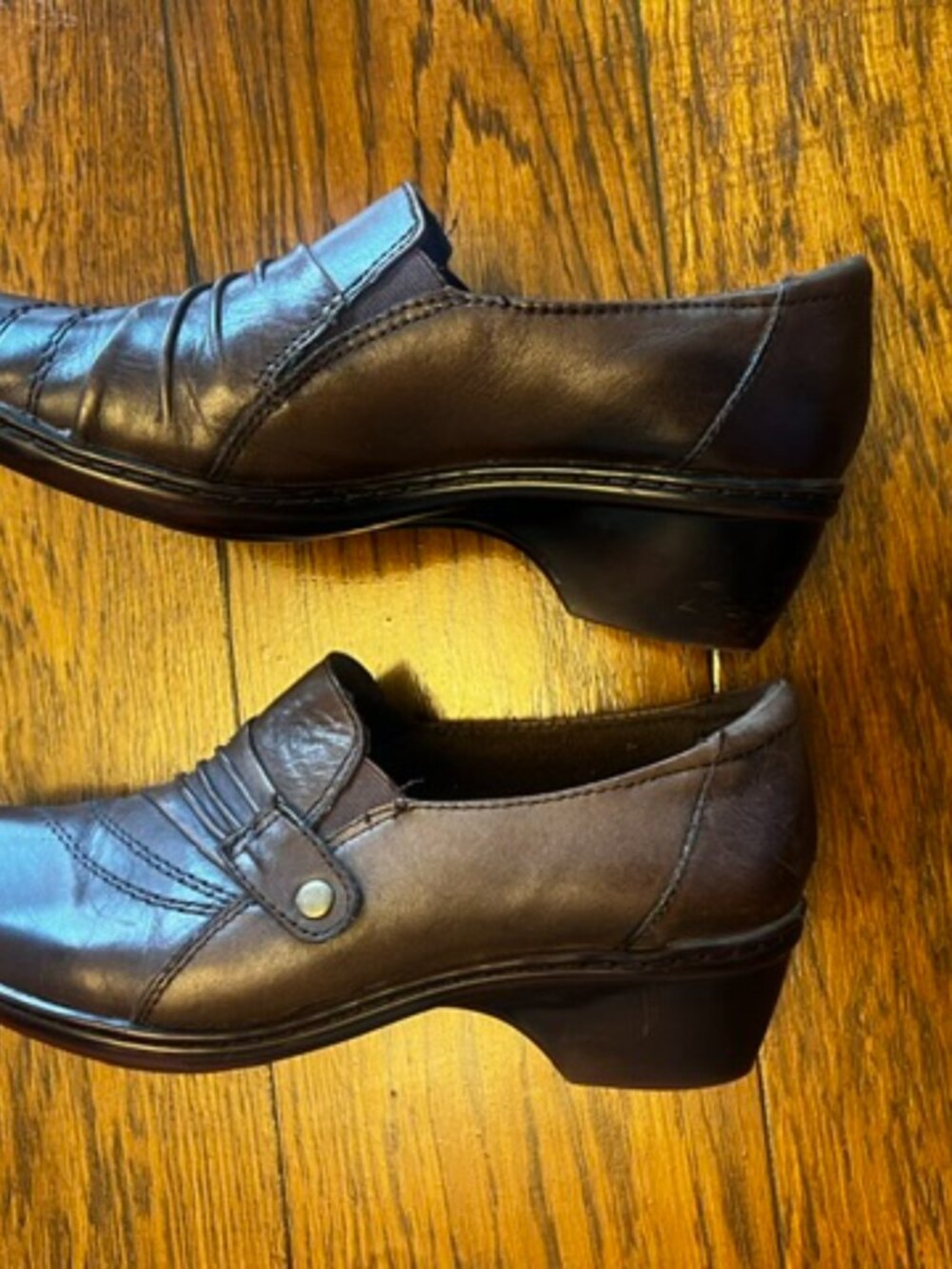 Women's Earth Origins Comfort Shoe, Size 8.5, Brown, 1.5" heel, Leather, Ex Con! - Picture 5 of 8
